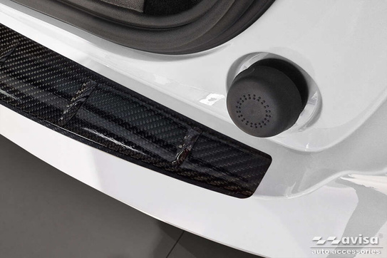 Nakładka na zderzak tylny do Volvo EX30 (Carbon Fiber)