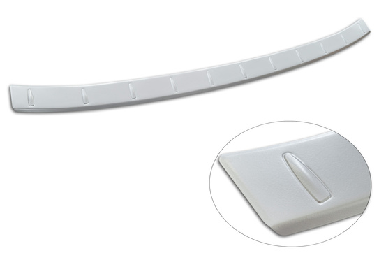 Nakładka na zderzak tylny Skoda Kodiaq 2 (Srebrny mat) 