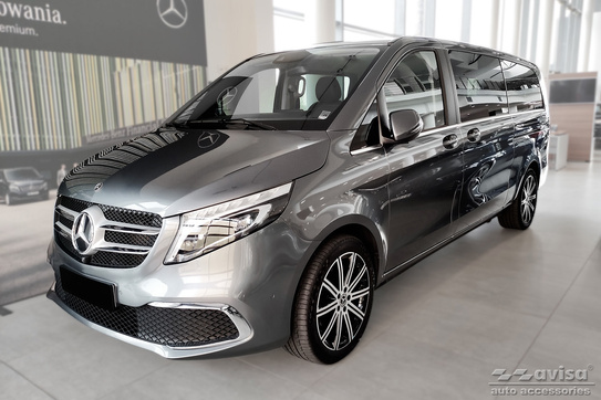 Nakładka na zderzak tylny Mercedes V Klasa W447/ Vito 3 (Czarna)