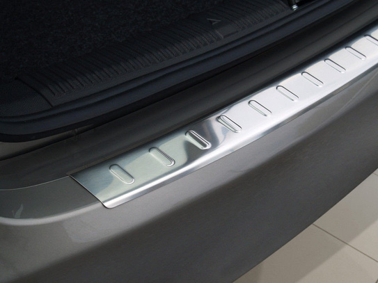 Nakładka na zderzak tylny Skoda Fabia 2 Kombi (Stal)