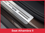 Nakładki progowe Special Edition Seat Alhambra 2 (Stal)