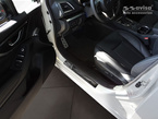 Nakładki na progi do Subaru Impreza 5  (Stal czarna 4 szt.)