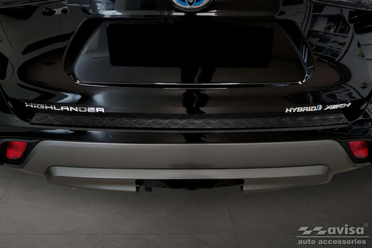 Nakładka na zderzak tylny do Toyota Highlander 4