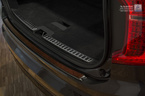 Nakładka na zderzak tylny do Volvo XC90 Carbon+Stal