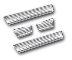 Nakładki progowe do Citroen C3 Aircross (Stal)