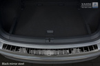 Volkswagen Tiguan 2 Czarna Nakładka (listwa) ochronna na zderzak tylny