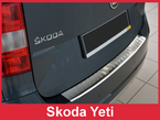 Nakładka na zderzak tylny Skoda Yeti Outdoor FL (Stal)