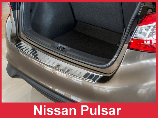 Nakładka na zderzak tylny Nissan Pulsar (Stal)