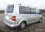 Nakładka na zderzak tylny do Volkswagen Transporter T5 (Stal)
