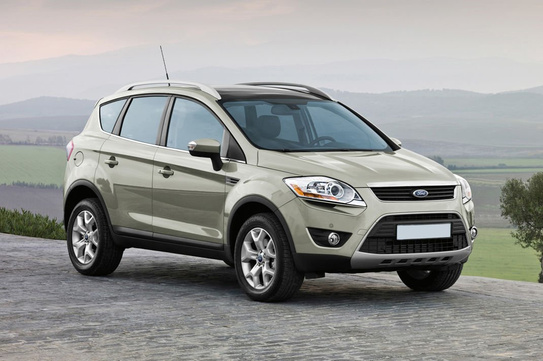 Nakładka na zderzak tylny do Ford Kuga 1 (Czarna)