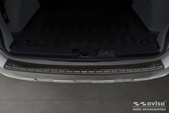 Nakładka na zderzak tylny do Renault Express (Czarna)