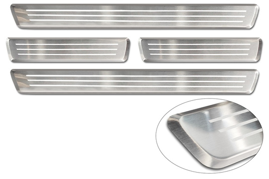 Nakładki progowe do Volvo V90 Kombi (Stal)