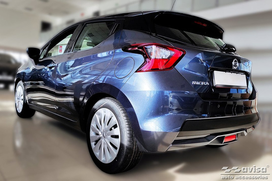 Nakładki progowe Nissan Micra 5 (Stal)