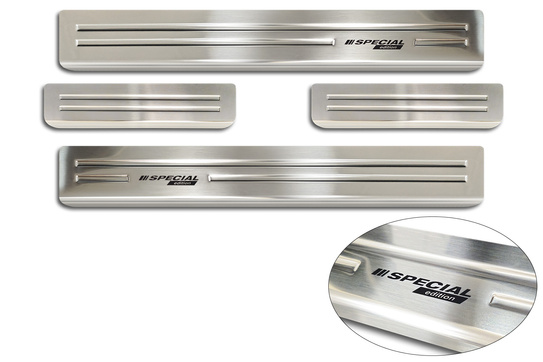 Nakładki progowe Skoda Octavia 3 Kombi (Stal)