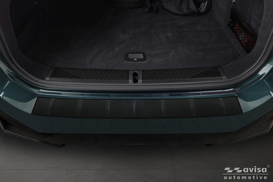 Nakładka na zderzak tylny BMW 5 G61 Touring / M-Pakiet (Czarny mat)