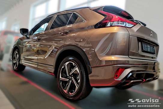 Nakładka na zderzak tylny do Mitsubishi Eclipse Cross PHEV(Stal)