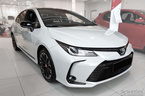 Nakładka na zderzak tylny do Toyota Corolla 12 Sedan (Czarna)