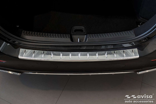 Nakładka na zderzak tylny do Mercedes klasa E W214 Sedan (Stal)