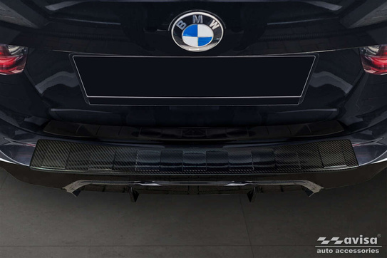 Nakładka na zderzak tylny do BMW 3 VII G21 Kombi  M-Pakiet (Carbon Fiber)