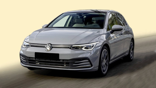 Nakładka na zderzak tylny do Volkswagen Golf 8 Hatchback (czarna)