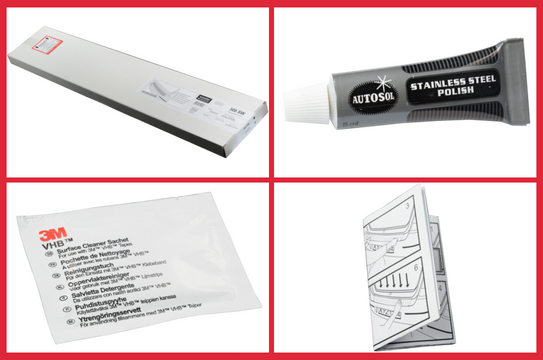 Nakładka na zderzak tylny do Opel Combo -e /Life 