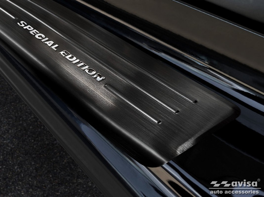 Nakładki progowe do Smart Forfour 2 (Czarne)