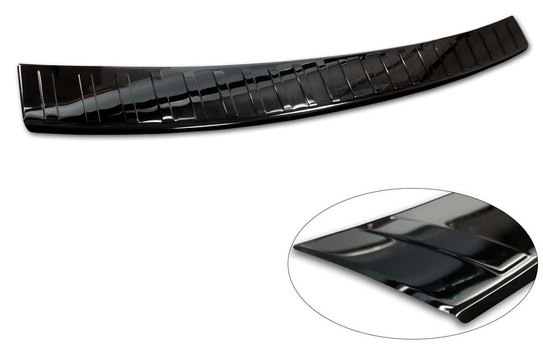 Nakładka na zderzak tylny Skoda Karoq (Czarne-lustro)