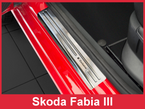 Nakładki progowe Skoda Fabia 3 (Stal)