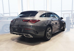 Nakładka na zderzak tylny do Mercedes CLA II Shooting Brake X118 (Stal)