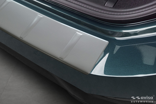 Nakładka na zderzak tylny BMW 5 G61 Touring / M-Pakiet  (Srebrny mat)