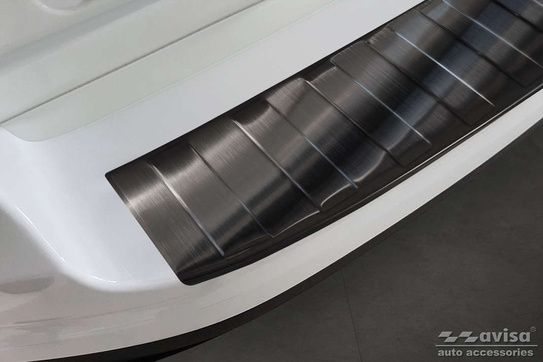 Nakładka na zderzak tylny do FIAT 500 L (Czarna)