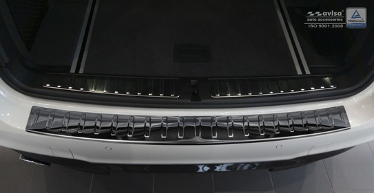 Nakładka na zderzak tylny do BMW serii X3 F25 (Czarna-Lustro)