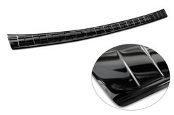 Nakładka na zderzak tylny do TOYOTA RAV4 5 (Czarna-Lustro)