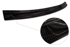 Nakładka na zderzak tylny do Ford Edge 2 (Carbon Fiber)