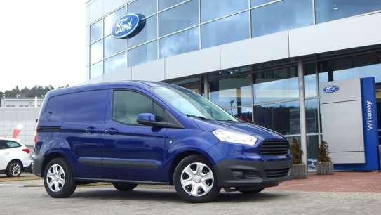 Nakładka na zderzak tylny Ford Tourneo Courier (Stal) 