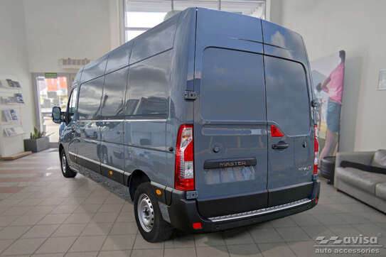 Nakładka na zderzak tylny Renault Master 3 (Stal)