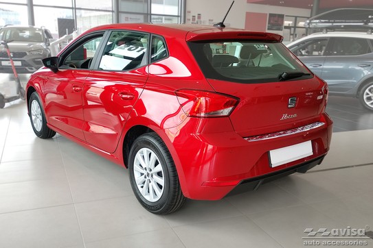 Nakładka na zderzak tylny Seat Ibiza 5 (Stal)