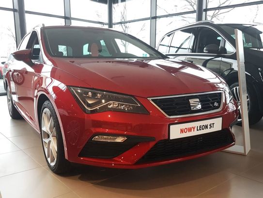 Nakładka na zderzak tylny Seat Leon 3 5F ST (Czarna) 