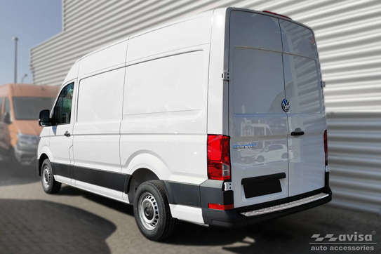 Nakładka na zderzak tylny Volkswagen Crafter 2 (Aluminium)