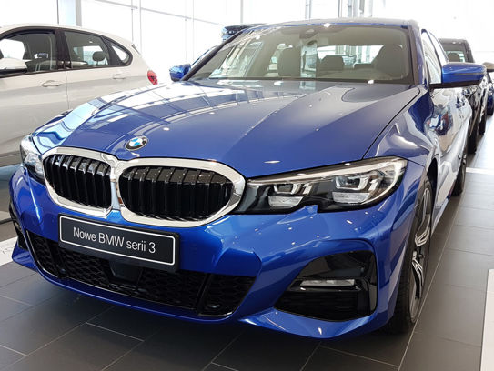 Nakładka na zderzak tylny do BMW serii 3 G20 Sedan 