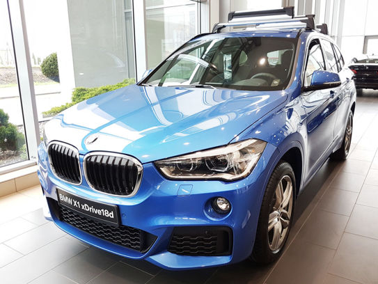 Nakładka na zderzak tylny do BMW serii X1 F48 M-PAKIET