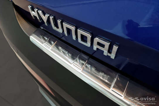 Nakładka na zderzak tylny do HYUNDAI BAYON (Stal)