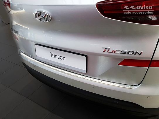 Nakładka na zderzak tylny do HYUNDAI TUCSON 3 (Stal)