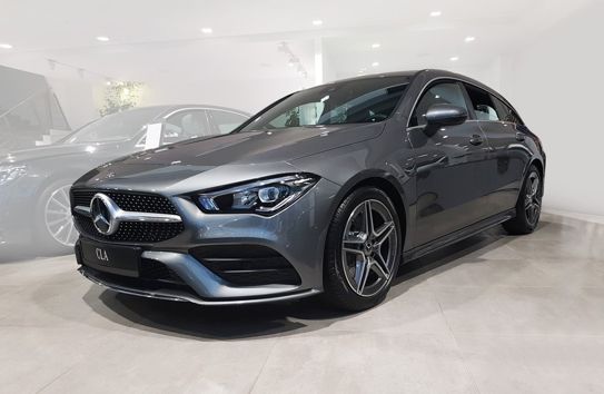 Nakładka na zderzak tylny do Mercedes CLA II Shooting Brake X118 (Stal)