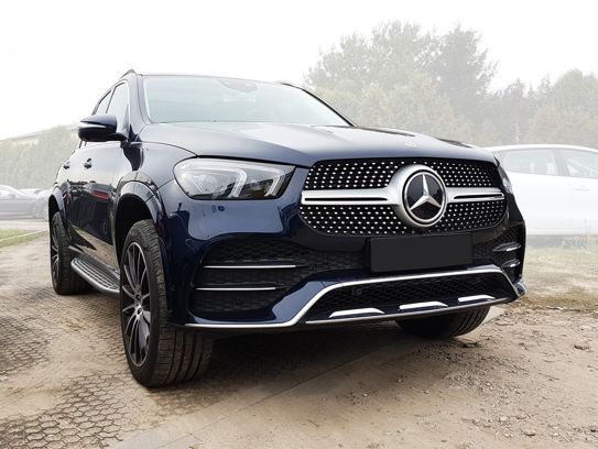 Nakładka na zderzak tylny do Mercedes GLE 2 W167 (Stal)