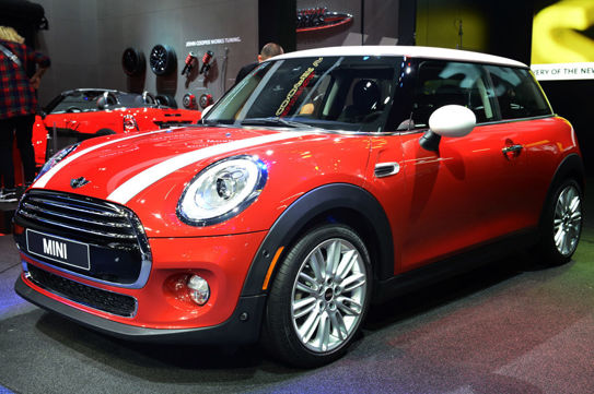 Nakładka na zderzak tylny do Mini Cooper 3 Carbon+Stal