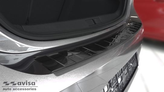 Nakładka na zderzak tylny do Opel Corsa 6 / F (Czarna)