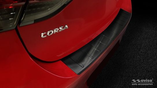 Nakładka na zderzak tylny do Opel Corsa VI (Czarna)