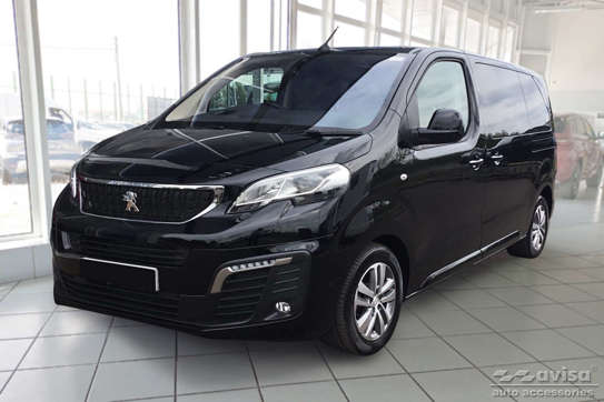 Nakładka na zderzak tylny do Peugeot Traveller (Carbon Fiber)