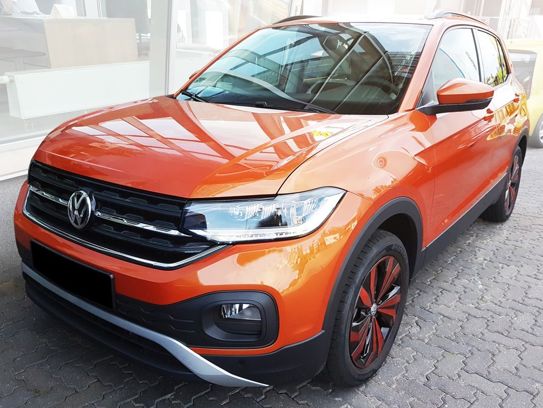 Nakładka na zderzak tylny do VOLKSWAGEN T-Cross (Czarna)